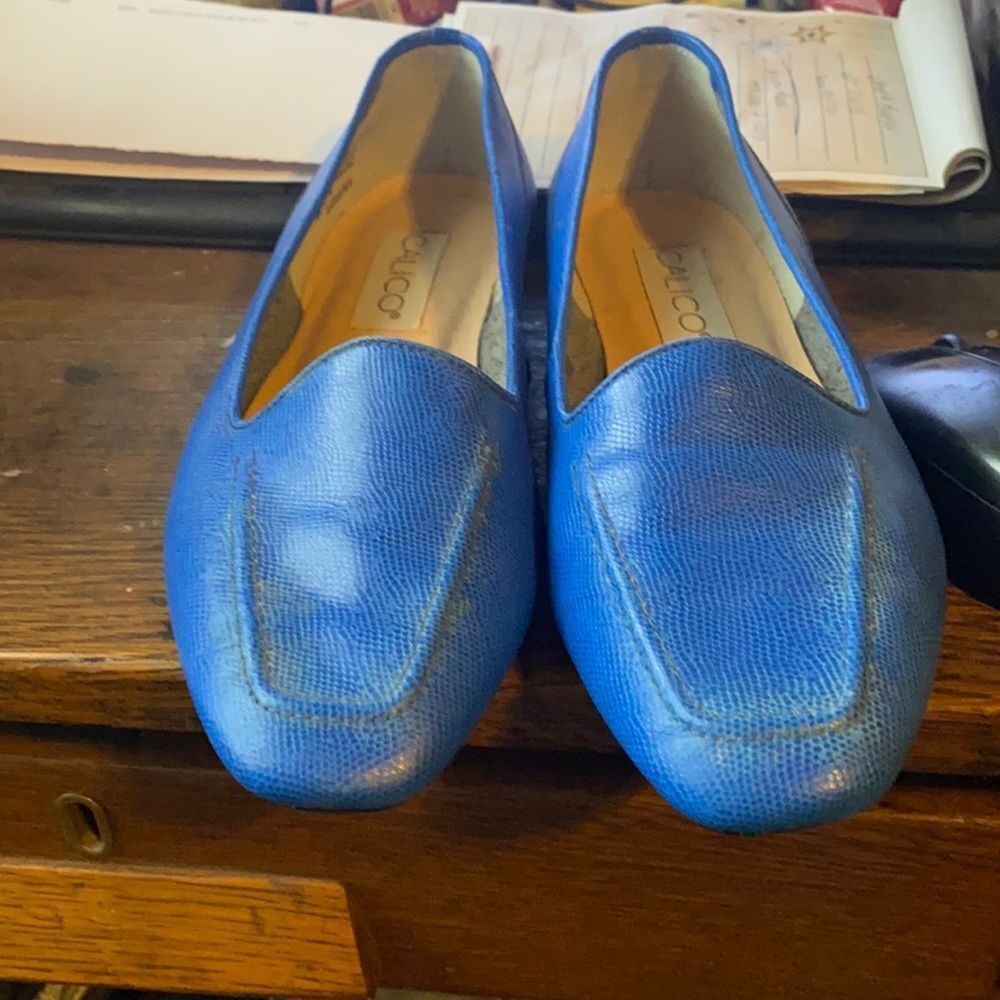 Blue loafers 8.5 medium